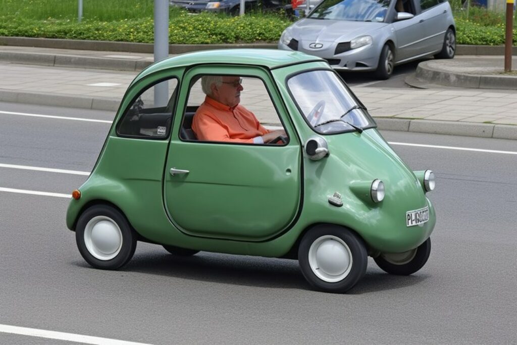 Affordable Small Electric Cars For Seniors Background