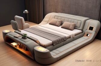 첨단 기술로 완성된 스마트 침대의 편안함과 기능성